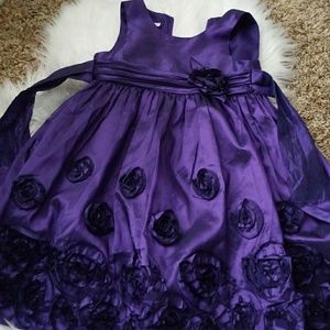 3T Deep Purple Dress