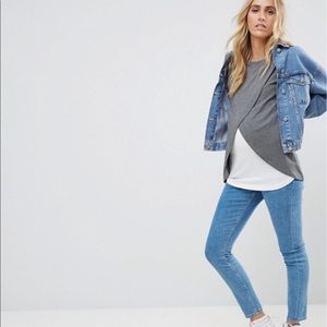 ASOS maternity skinny jeans, brand new size US 8