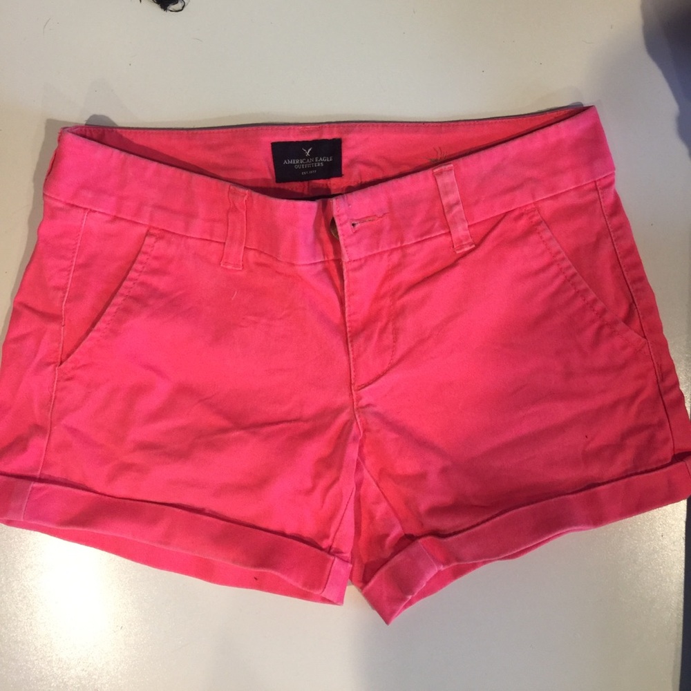 American Eagle stretch midi shorts - Size 0