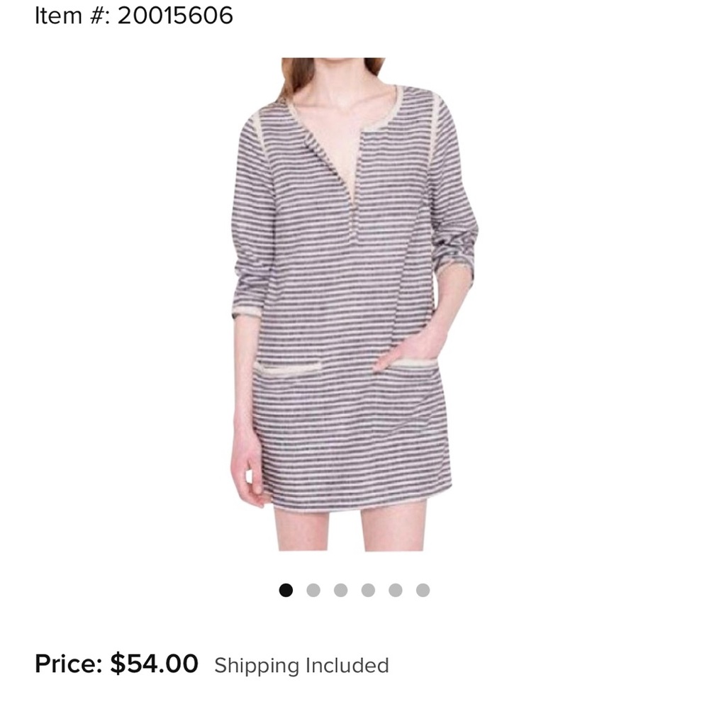 J Crew Factory, Striped pocket tunic