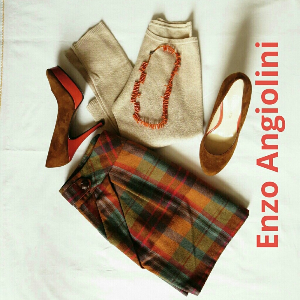 Enzo Angiolini Suede Platforms