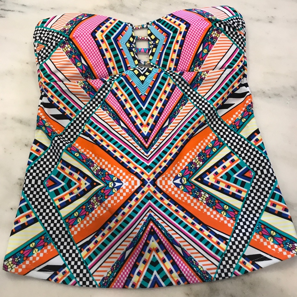 Jessica Simpson Tankini Top. New with tags. Size S