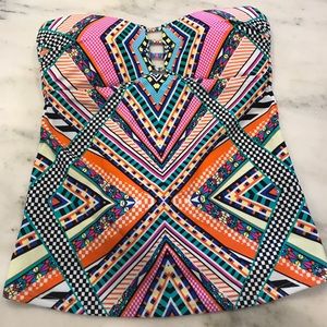 Jessica Simpson Tankini Top. New with tags. Size S