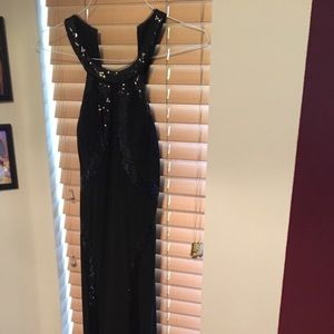 Formal bridesmaid dress.