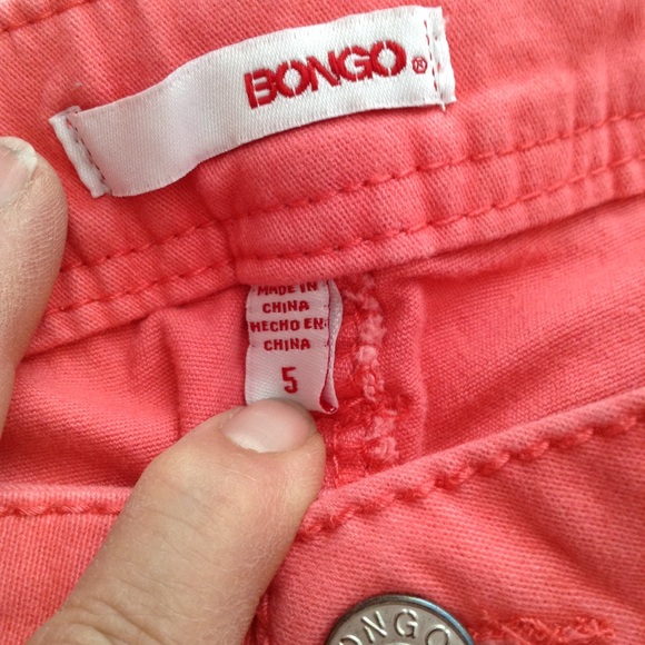BONGO CORAL STRAIGHT LEG PANTS 5 - Picture 3 of 5