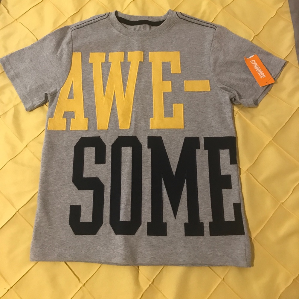 SOLD NWT Gymboree boys sz 8 ‘AWESOME’