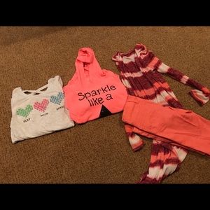 Kids clothing set- Justice❤️