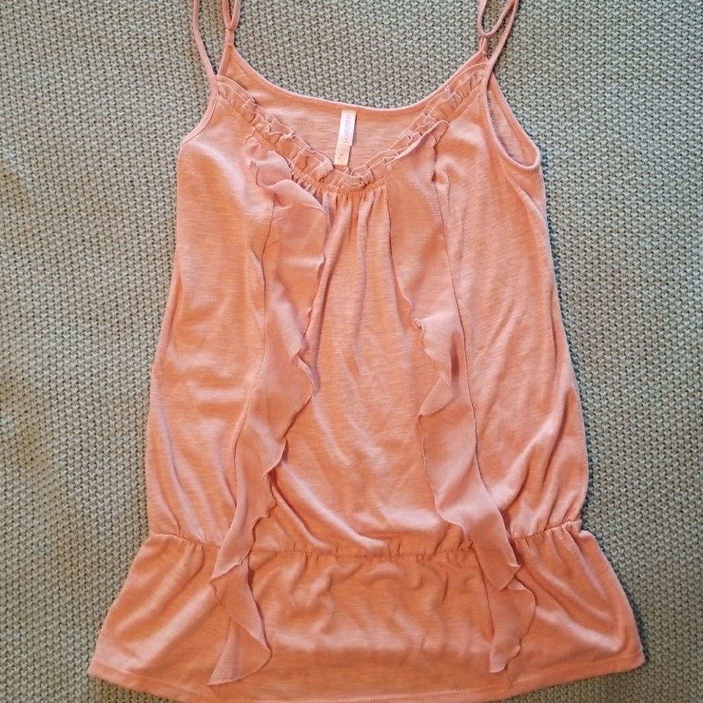Sold! Adorable Ruffled Tank!