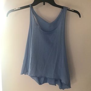 Blue tank top