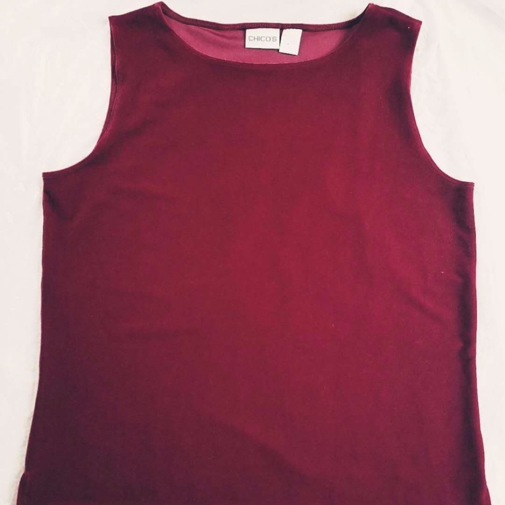 Chico's Basic Velvet Tank