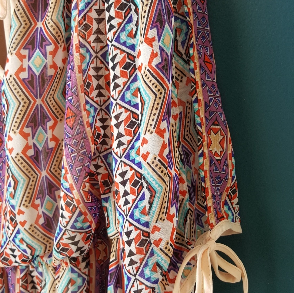 Mimi Chica aztec print dress