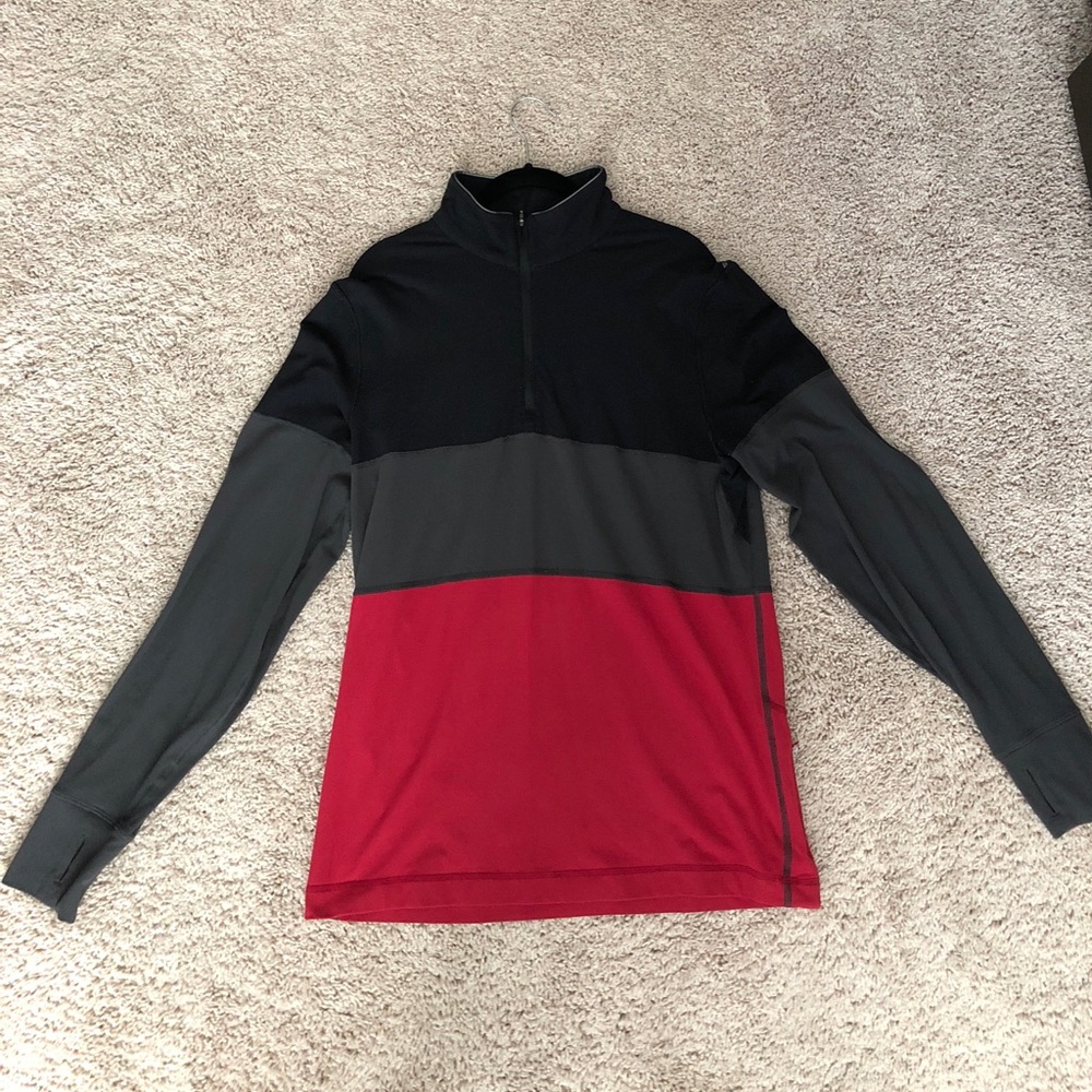 Lululemon men’s long sleeve surg 1/2 zip