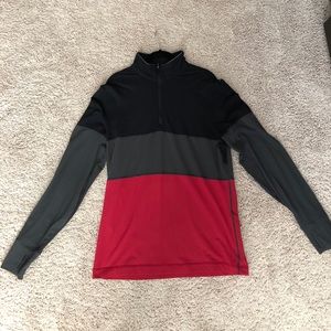 Lululemon men’s long sleeve surg 1/2 zip