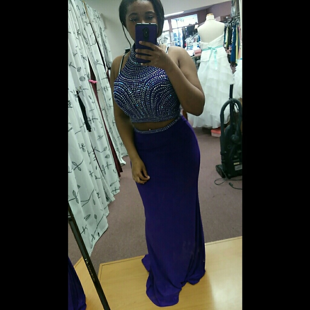 2-Piece Prom Dress