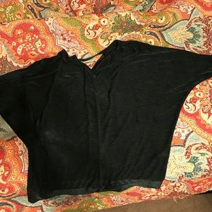 Silky green blouse