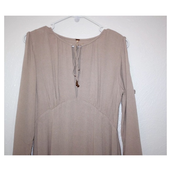 FREE PEOPLE PRETTIEST THING BOHO MAXI DRESS - Picture 4 of 6