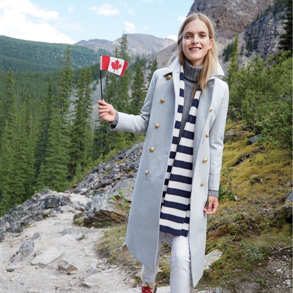 ISO J. Crew Long Coat