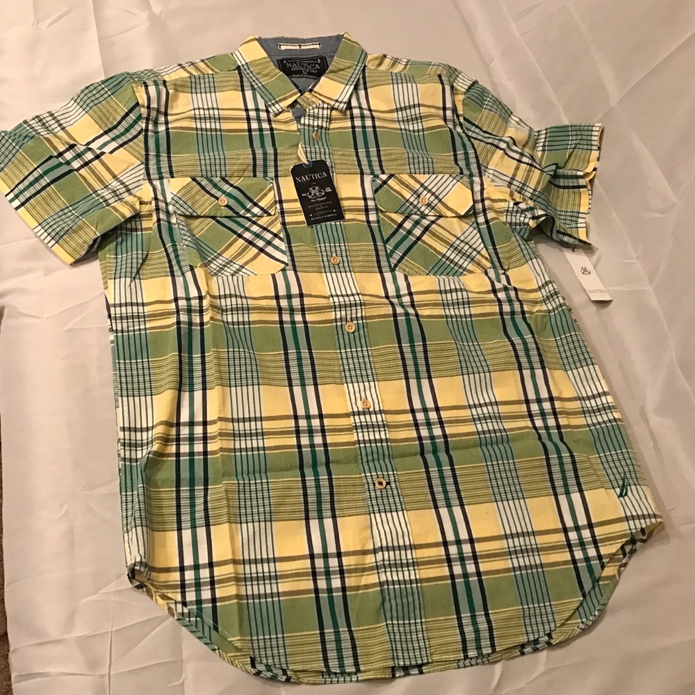 Nautica button down shirt ⛵️⚓️
