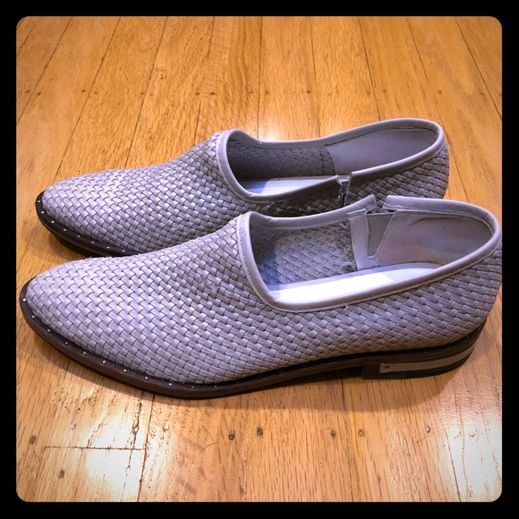 Freda Salvador Shoes - Freda Salvador smoke woven flats