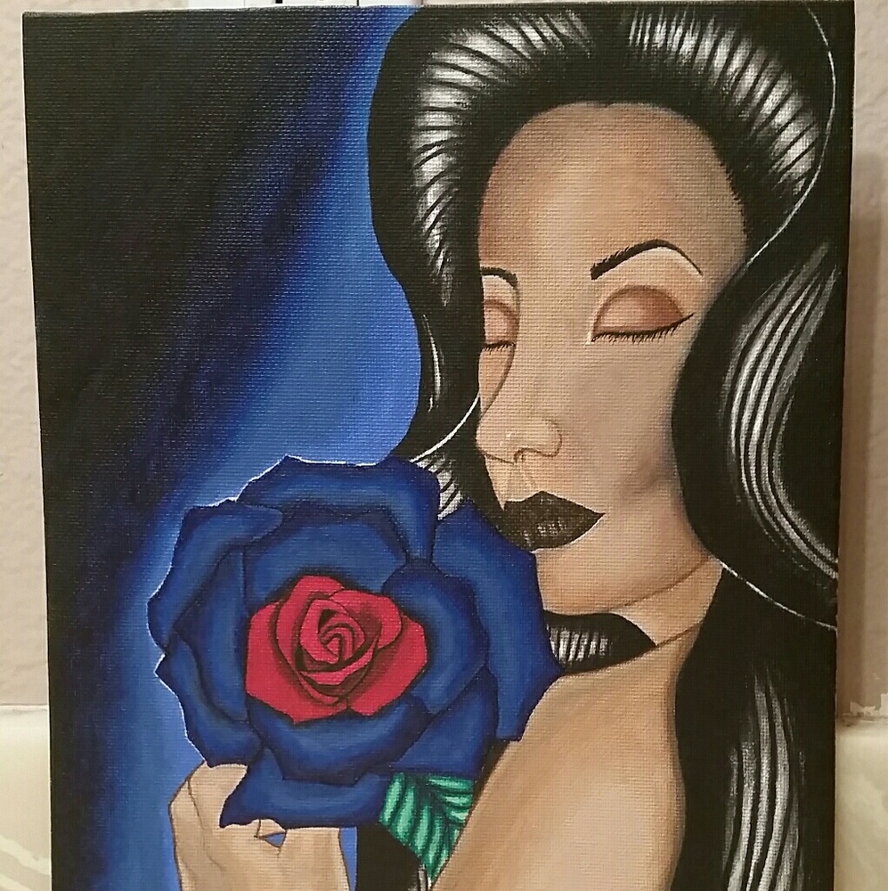 Original acrylic canvas painting