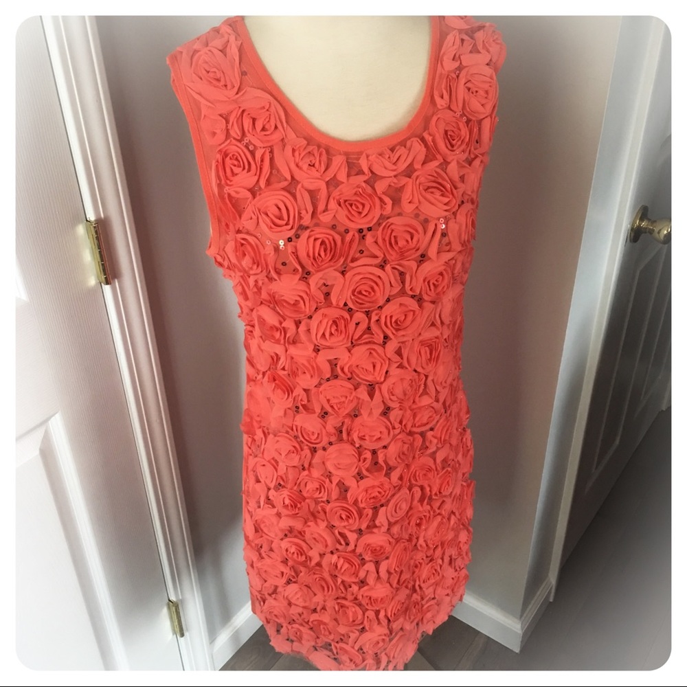 🌹Rosette Floral Dress🌹