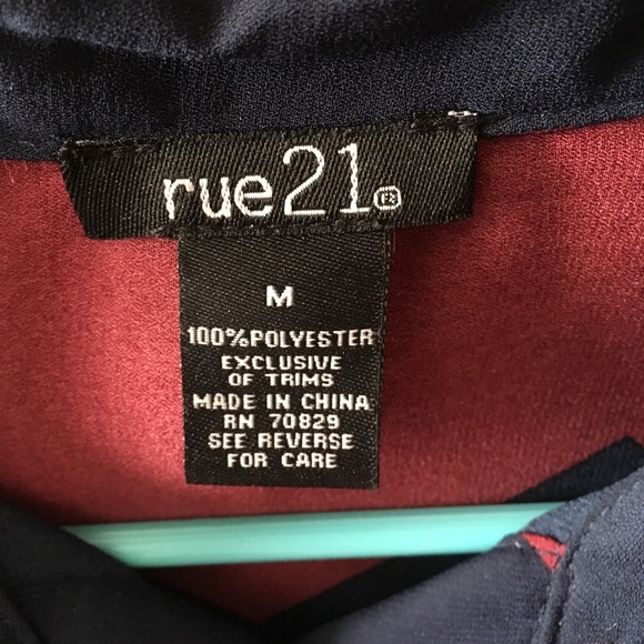 Chevron Button-Up Blouse - Picture 2 of 2