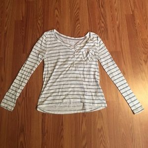 Striped Aeropostale long sleeve shirt