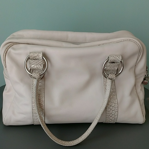 RARE! Babee D. by Dayme Leather Satchel - Picture 2 of 8