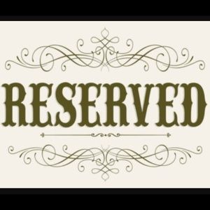 Reserved for @zionsmom