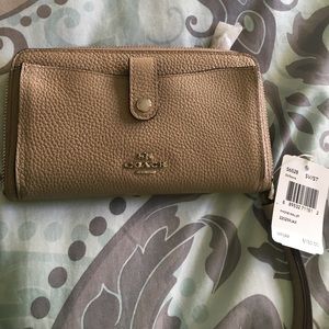 Coach phone wallet