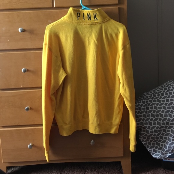 PINK West Virginia University half-zip - Picture 2 of 3