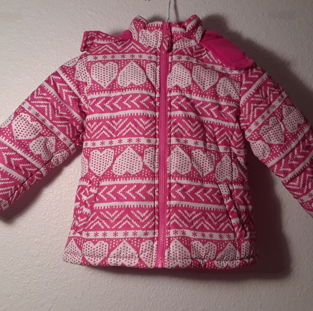 Pink Platinum Toddler Coat Sz 4T
