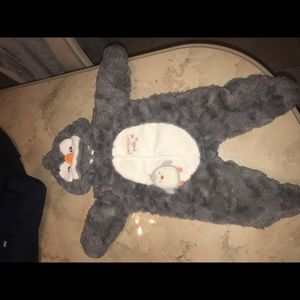 Koala Baby Furry Penguin Pals Infant Snowsuit
