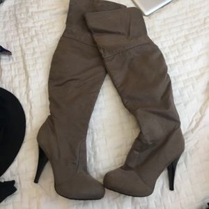 Knee high boots