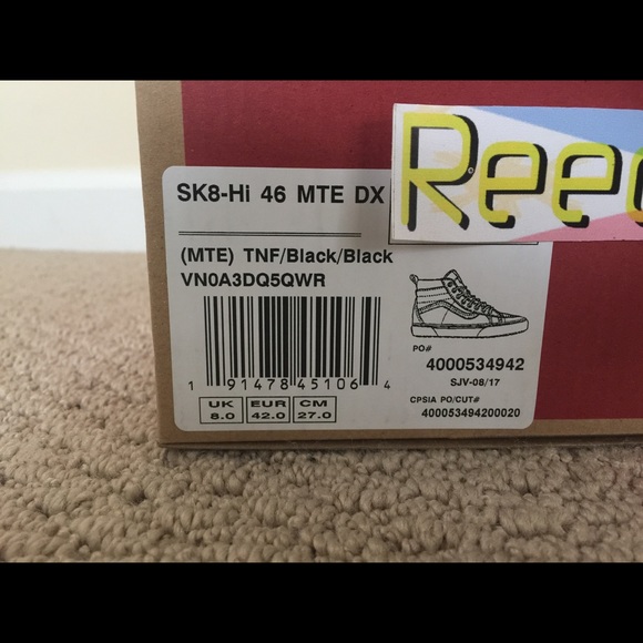 Vans x The north face SK8-hi 46 MTE DX Black - Picture 5 of 5