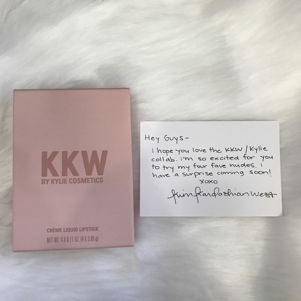 KKW X Kylie Cosmetics Creme Liquid Lipstick
