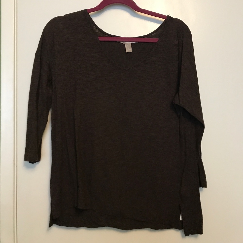 SOLD! Forever 21 Contemporary Brown Long Sleeve