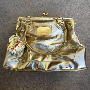 Betsy Johnson golden bag