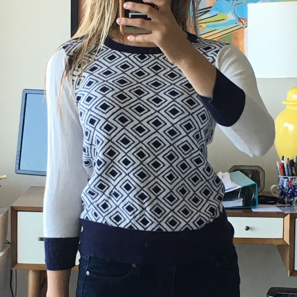 Adorable patterned sweater