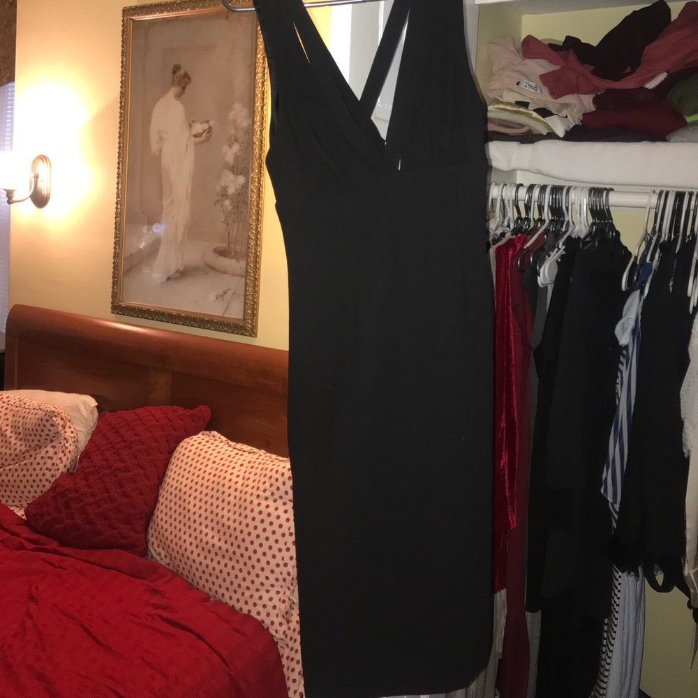 Black BCBG dress