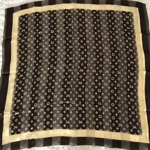 Louis Vuitton head scarf