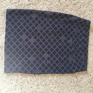 Lularoe Navy and gold skirt