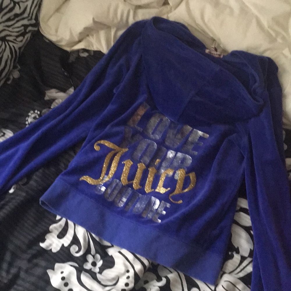 Juicy couture zip up - read description