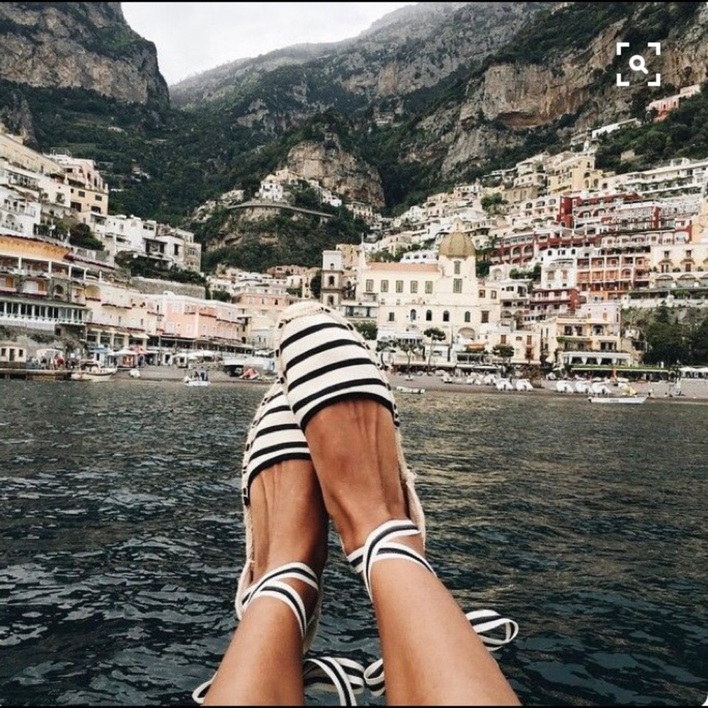 Soludos striped espadrilles