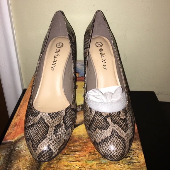 BELLA VITA NATURAL SNAKE NARA II SIZE 9.5 - Picture 3 of 6