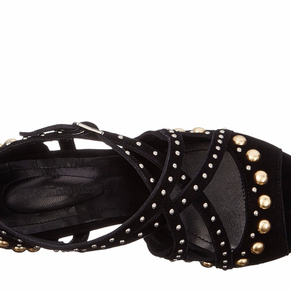 NWT The Kooples Black Stud Heels - Picture 6 of 8