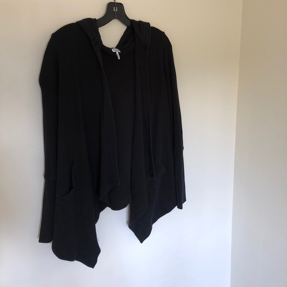 Cute and comfy poncho style hoodie from Spendid!