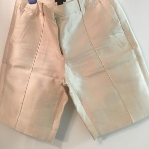 Jcrew collection silk shantung shorts