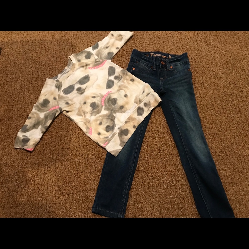 Justce❤️ Sweatshirt and jeans combo