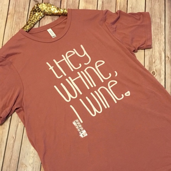 they wine I wine graphic tee - Picture 2 of 3